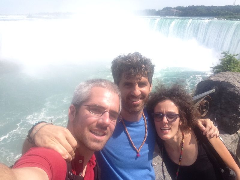 Alle cascate del Niagara