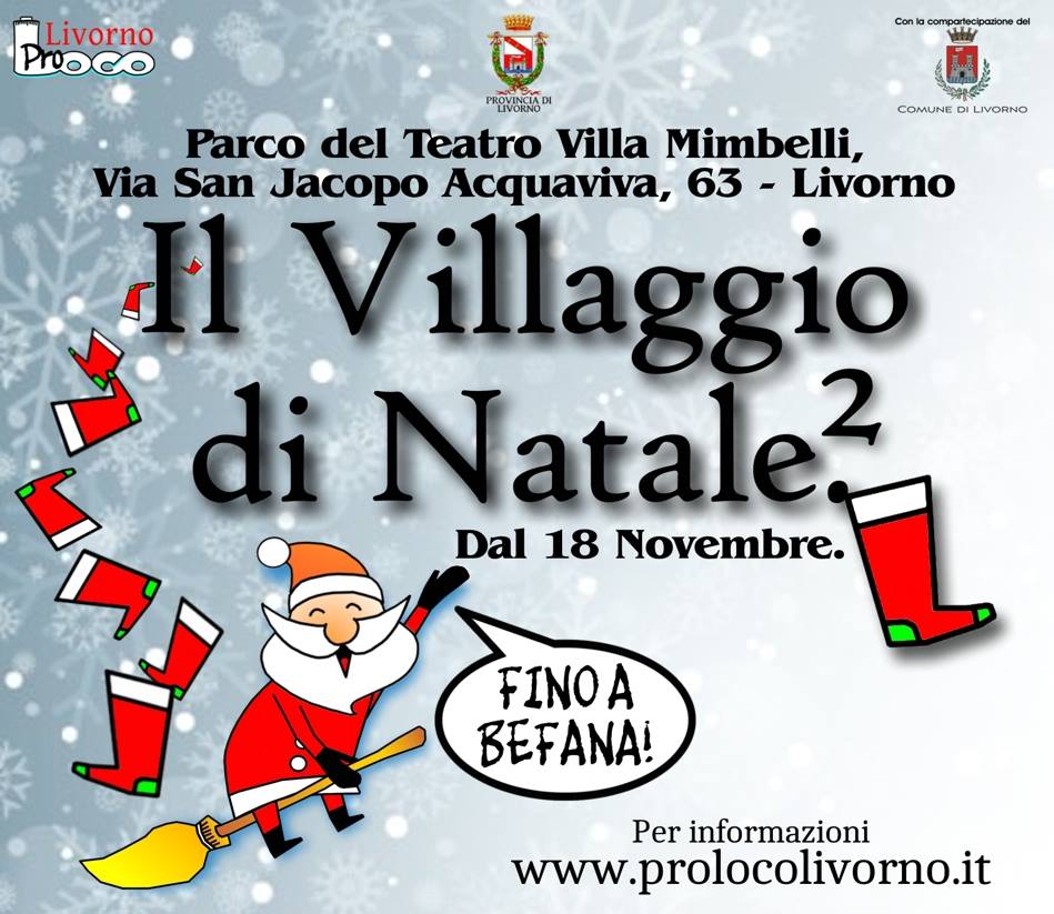 Il "Villaggio di Natale" 2017 a Livorno