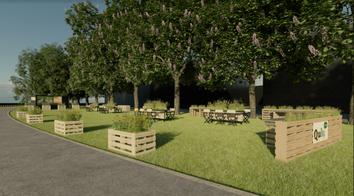 QuBì Garden - Lo spazio rigenerato per una cultura sostenibile, verde e circolare