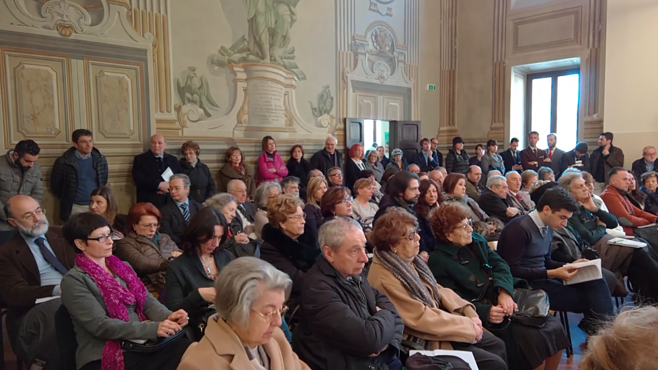 INAUGURAZIONE SALA VINCENZO PIRRO - TERNI PALAZZO CARRARA 12 APRILE 2016