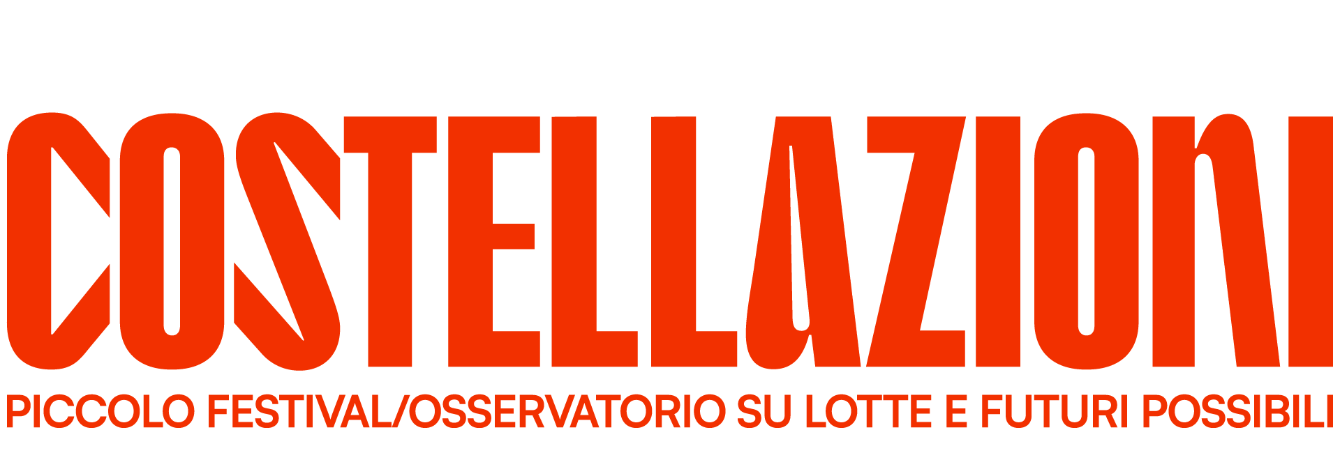 COSTELLAZIONI – PICCOLO FESTIVAL/OSSERVATORIO SU LOTTE E FUTURI POSSIBILI