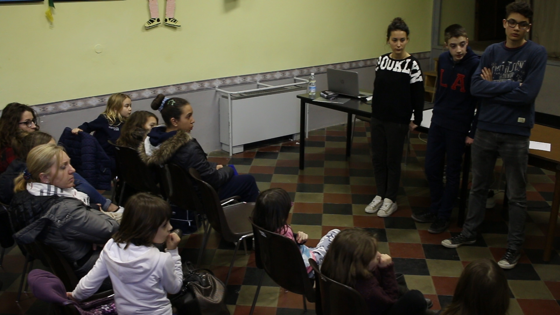 Fotografia scattata durante il casting del 19 febbraio