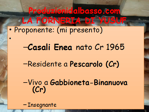 proponente: casali enea