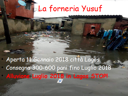 Alluvione Luglio 2018 e distruzione della Forneria in Lagos