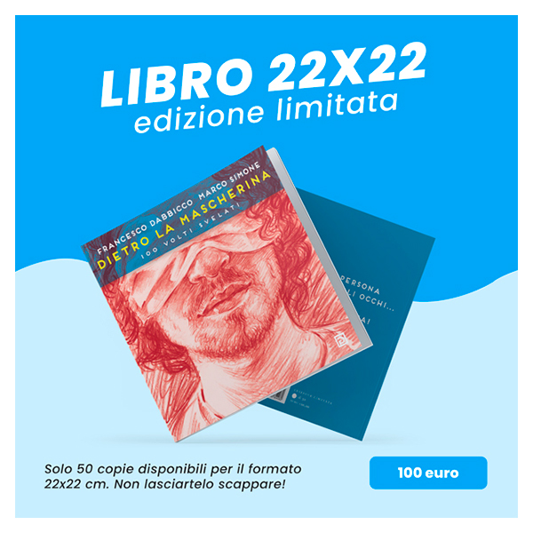 Ecco la ricompensa da collezione! Formato 22x22 cm, sono disponibili solo 50 copie. Ognuna di queste verrà firmata a mano da noi in segno di immensa gratitudine per il tuo supporto! Ma attenzione: il libro è a tiratura limitata, chi prima arriva... 