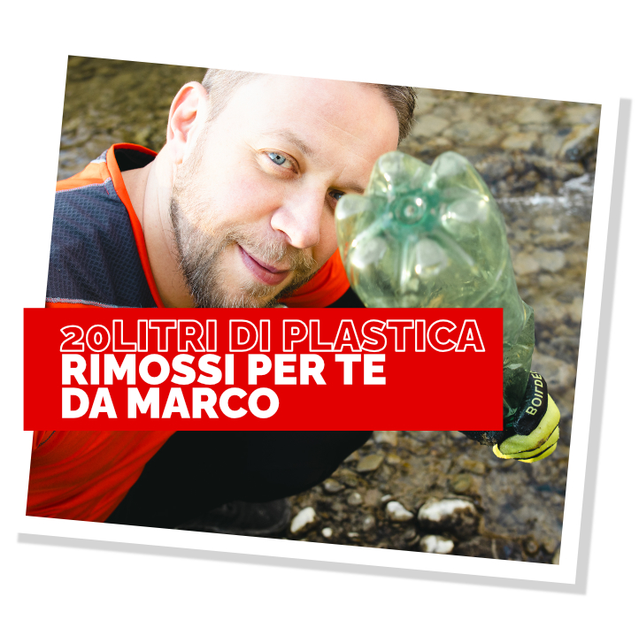 10KG di plastica rimossi per te da Marco