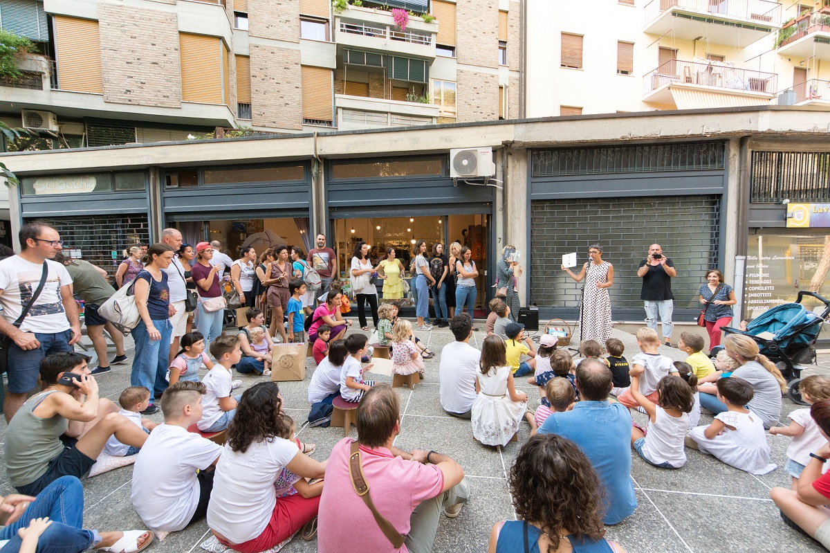 festa inaugurazione piazza severi la volpe volante