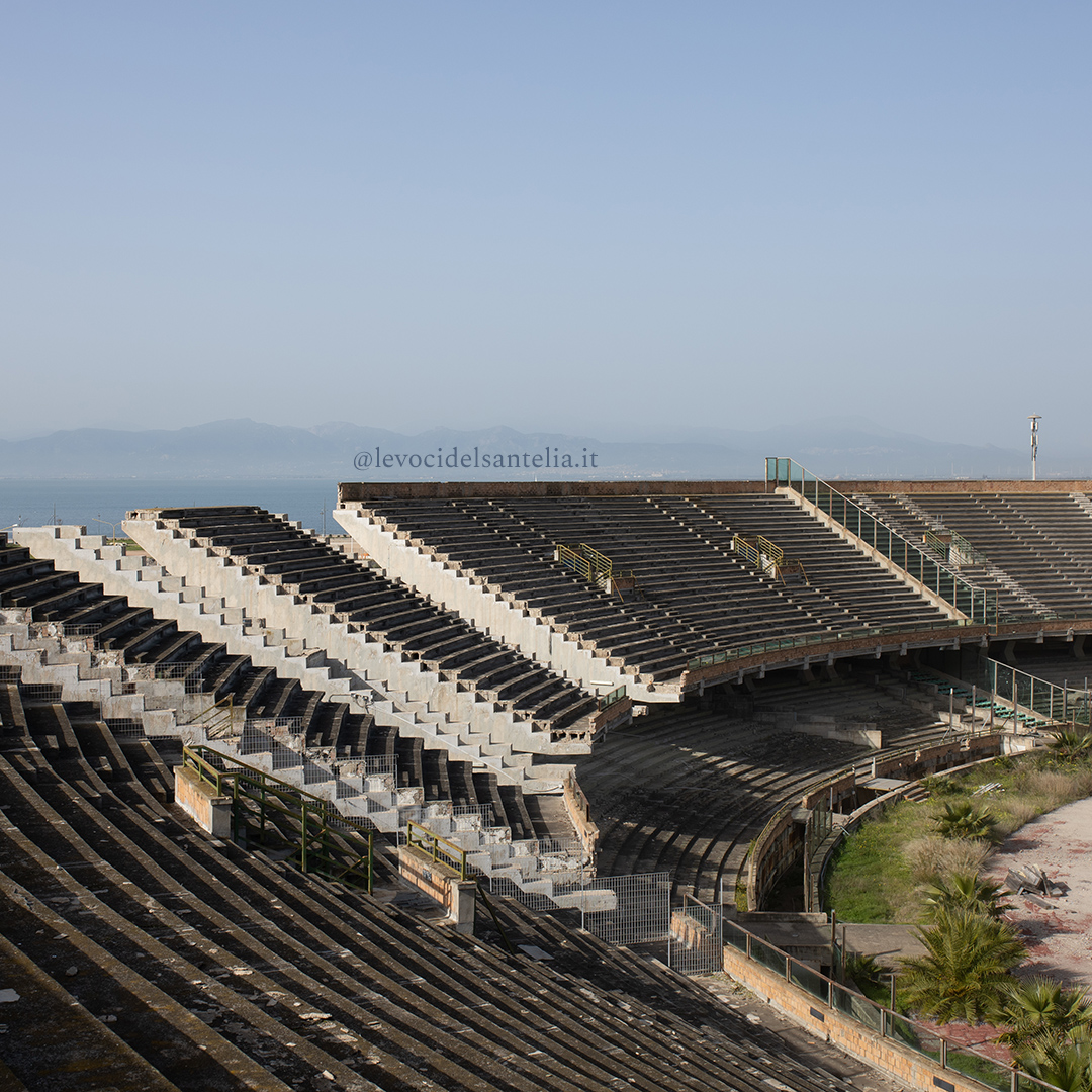 Panorama dallo stadio Sant'Elia
