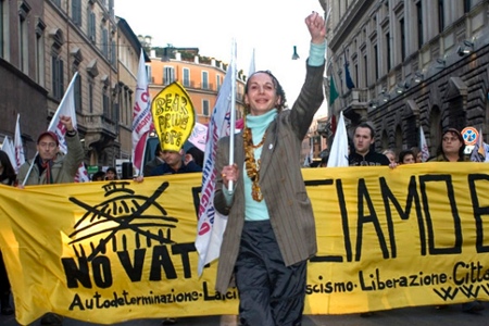 Manifestazione nazionale NO VAT 2010