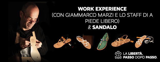 work experience sandali capresi made in italy crowdfunding a piede libero