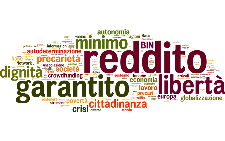 Campagna di comunicazione per il diritto ad un reddito garantito