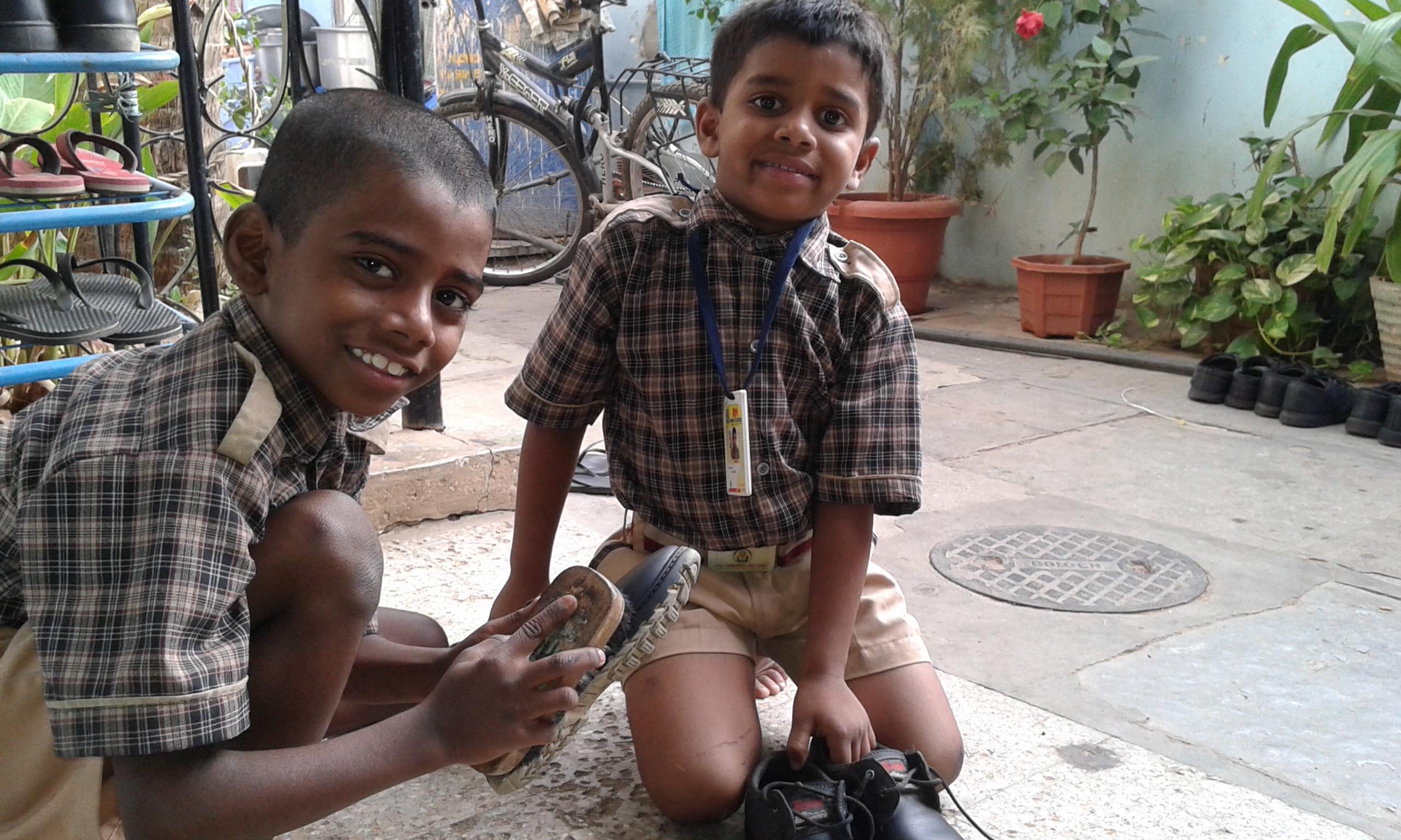 Costruzione di una casa famiglia per bambini di strada in India