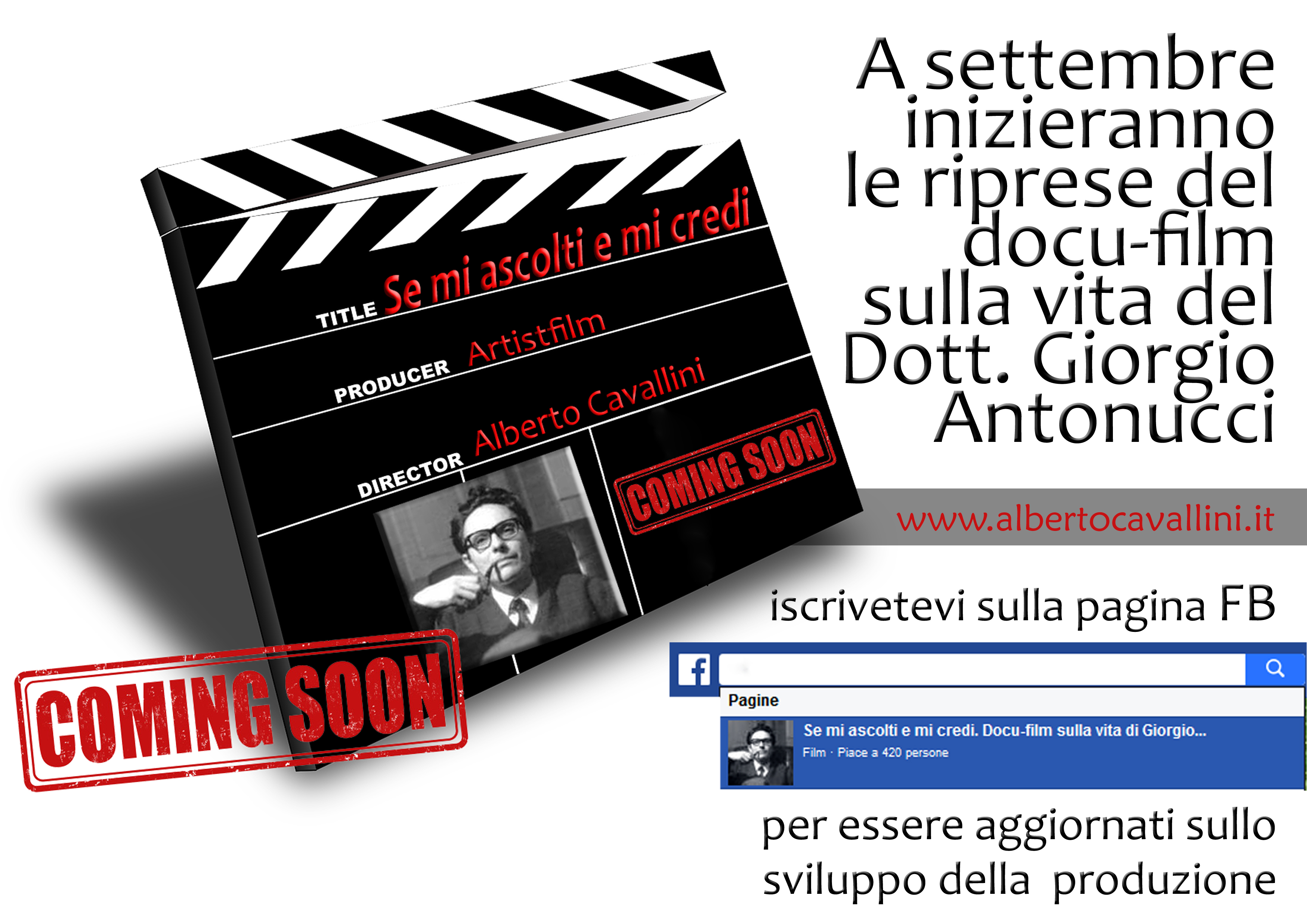 "Se mi ascolti e mi credi" Docu-film sulla vita di Giorgio Antonucci