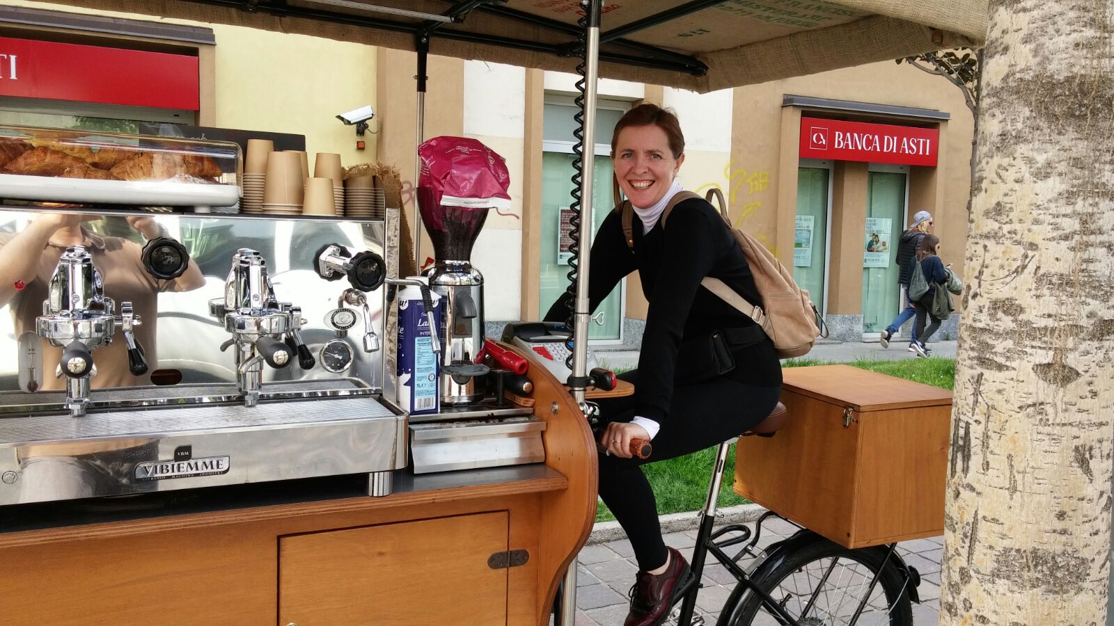 eMotion cafè, il primo franchising di caffetterie a pedali in Italia