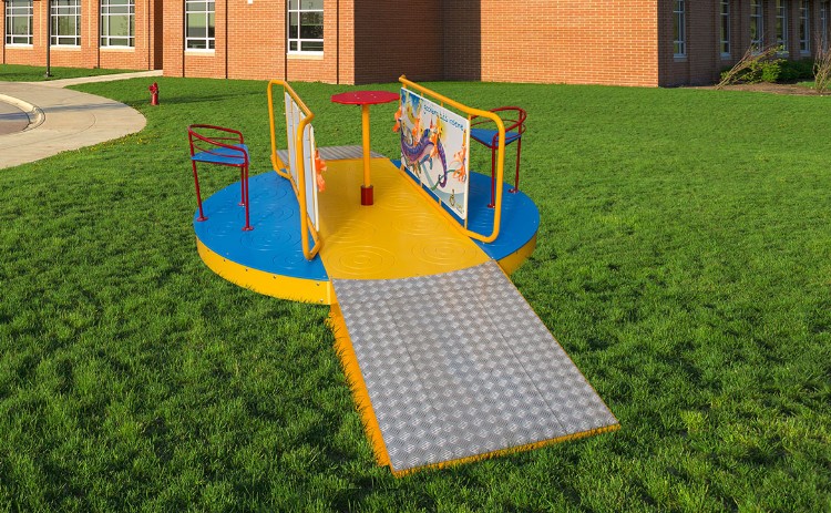 Giostrina per bambini disabili