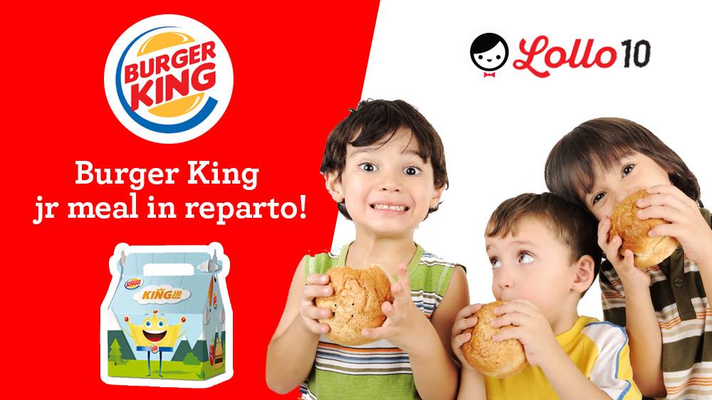 King Junior Meal in Reparto con lollo 10