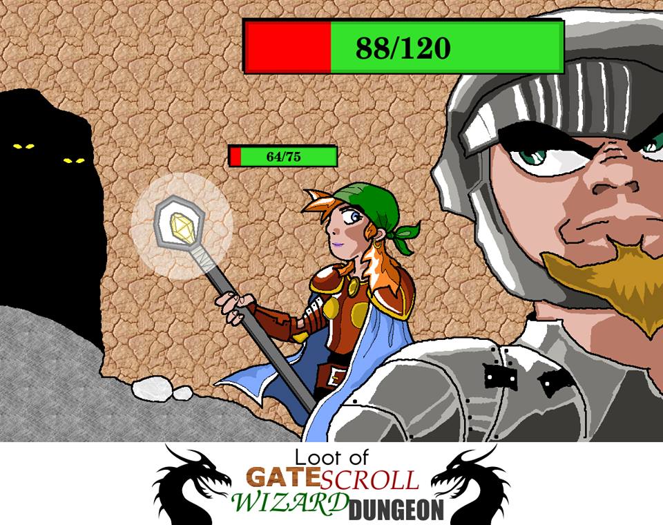 Loot of GateScrollWizard Dungeon
(Un po' fumetto, un po' racconto, un po' gioco)