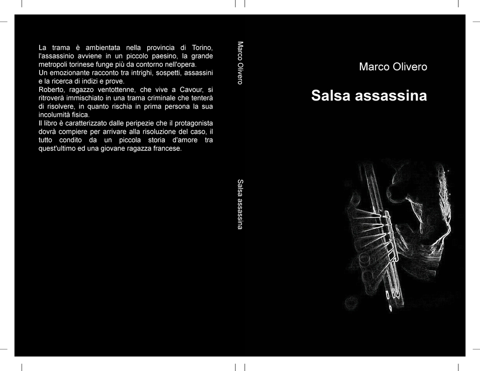 Raccolta fondi per pubblicazione libro giallo "Salsa assassina" Raccolta fondi per pubblicazione libro giallo "Salsa assassina"