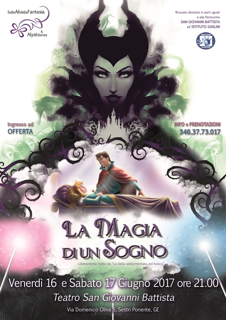 LA MAGIA DI UN SOGNO per beneficenza LA MAGIA DI UN SOGNO per beneficenza