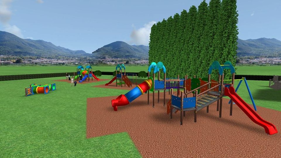 Un nuovo parco per Pievetorina Un nuovo parco per Pievetorina