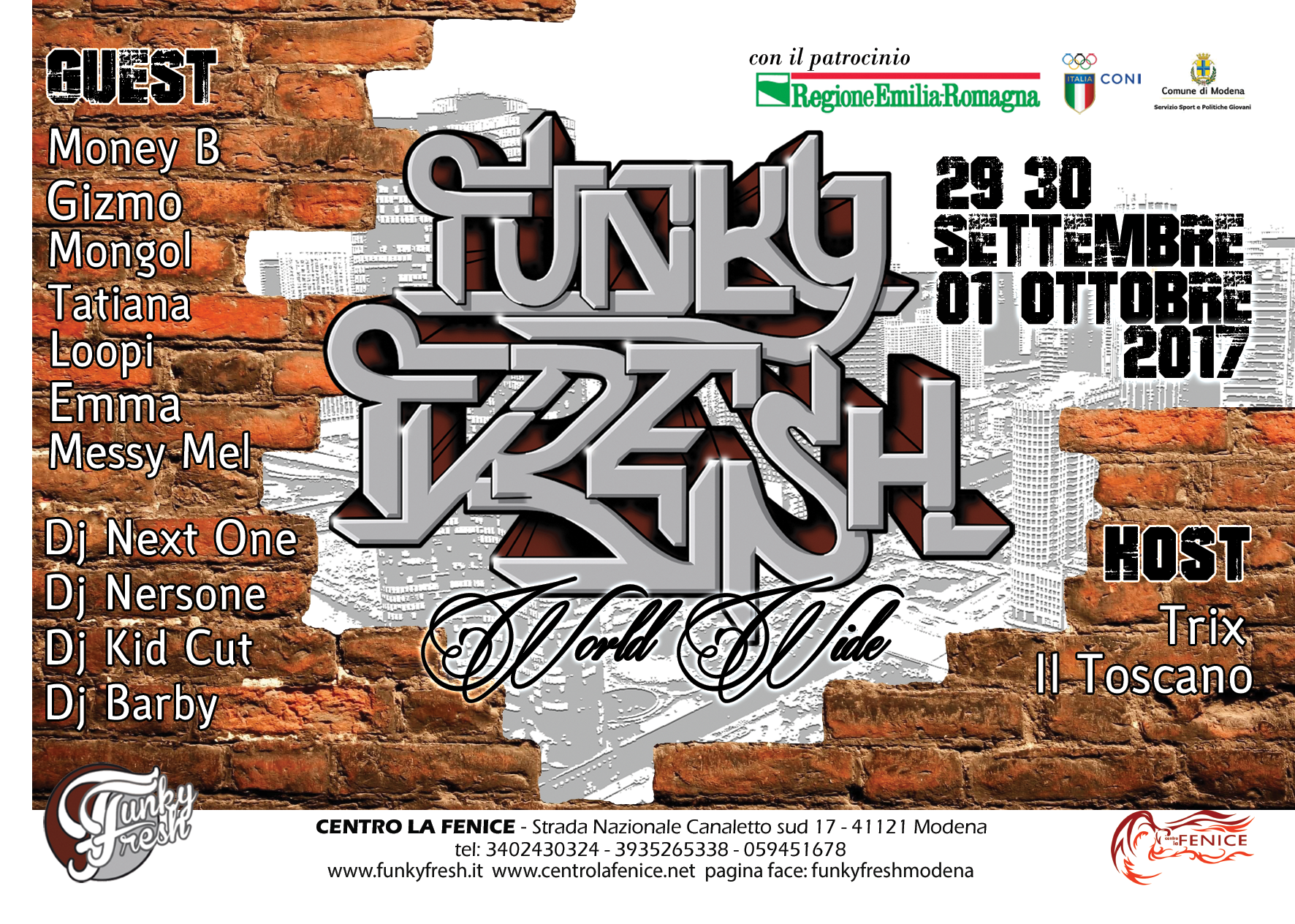 Funky Fresh Festival di Arte Urbana
