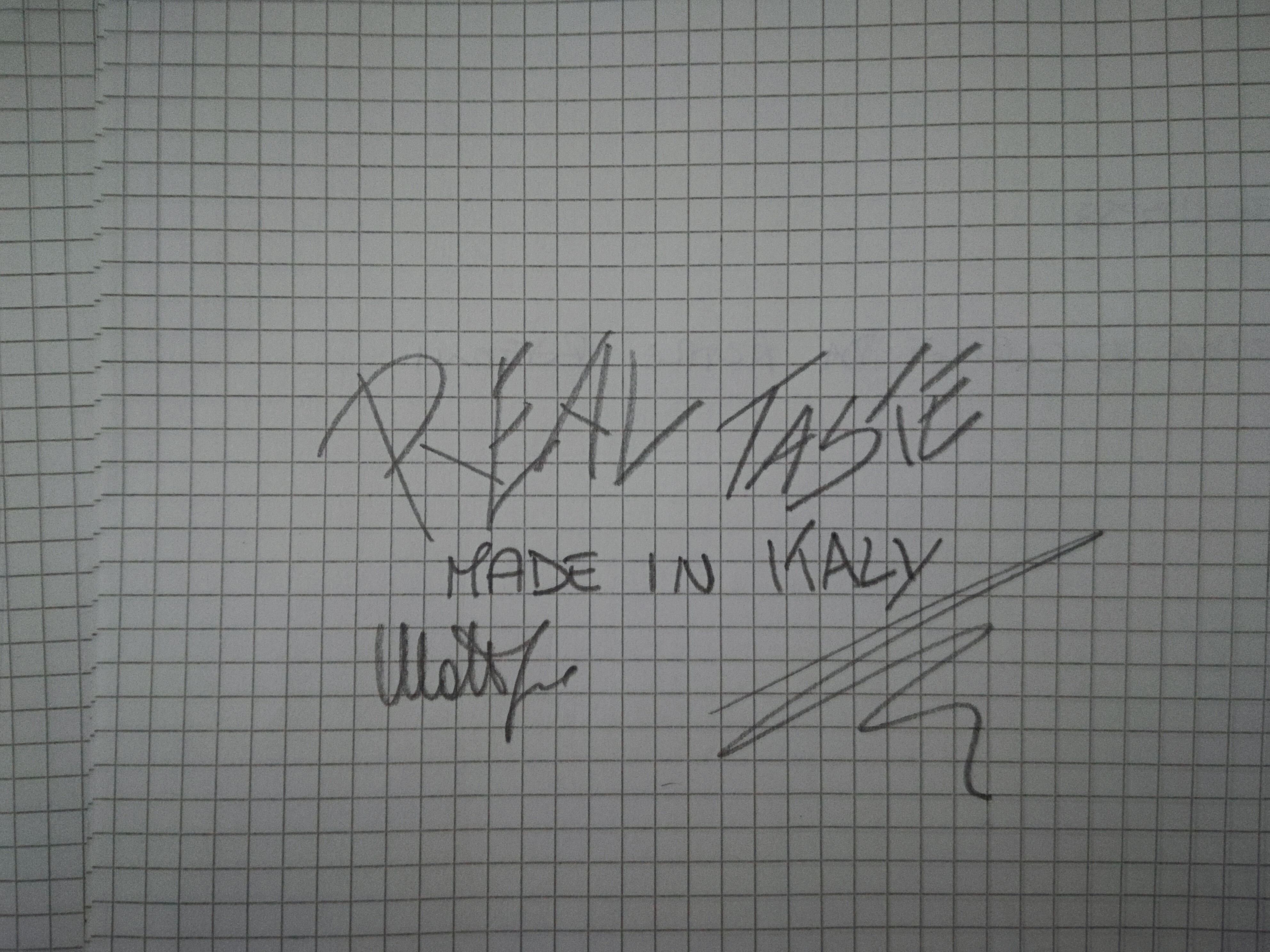 Real taste - made in italyqualitá e genuinitá al prezzo giusto