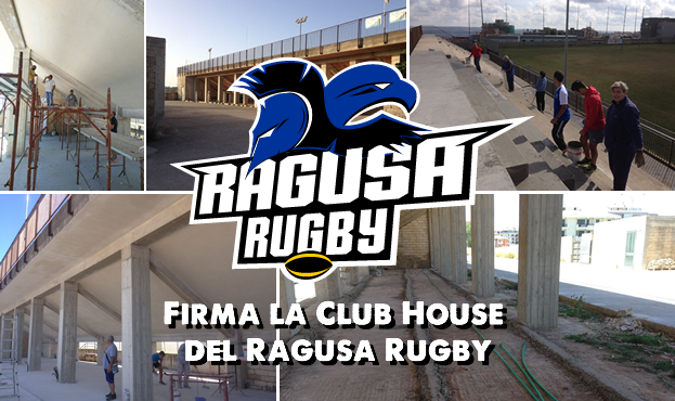 Firma la Club House del Ragusa Rugby
