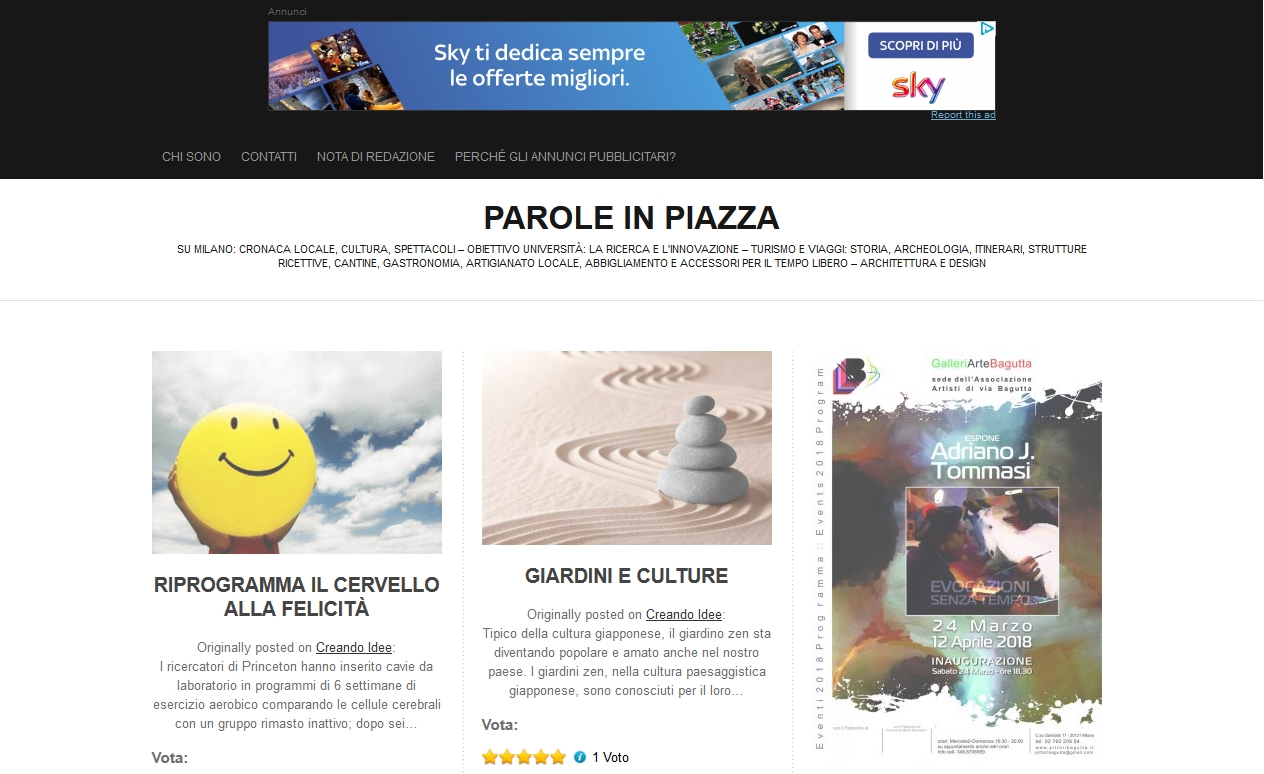 Unisciti alla comunità di "Parole in Piazza"!