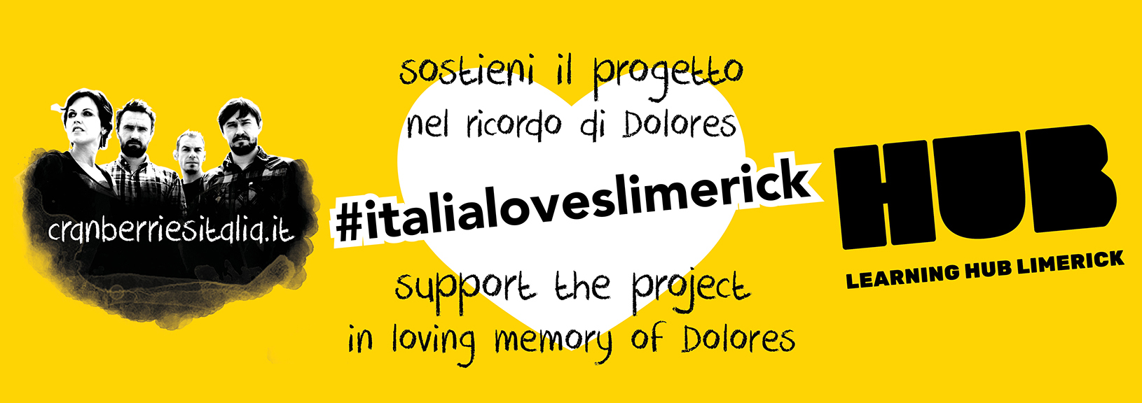 Italia Loves Limerick: due comunità si incontrano in memoria di Dolores O’Riordan