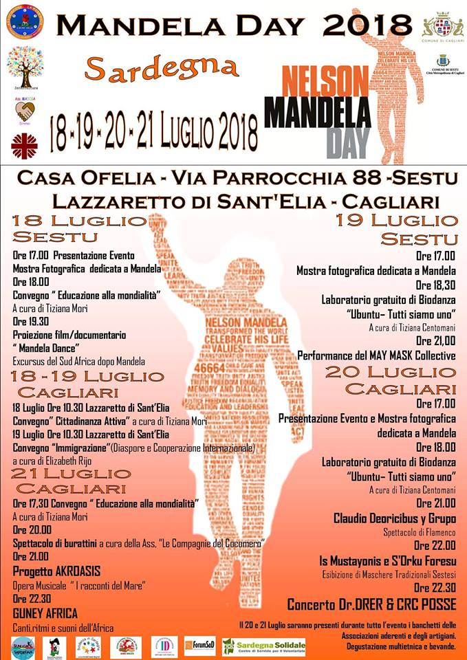 MANDELA DAY SARDEGNA 2018