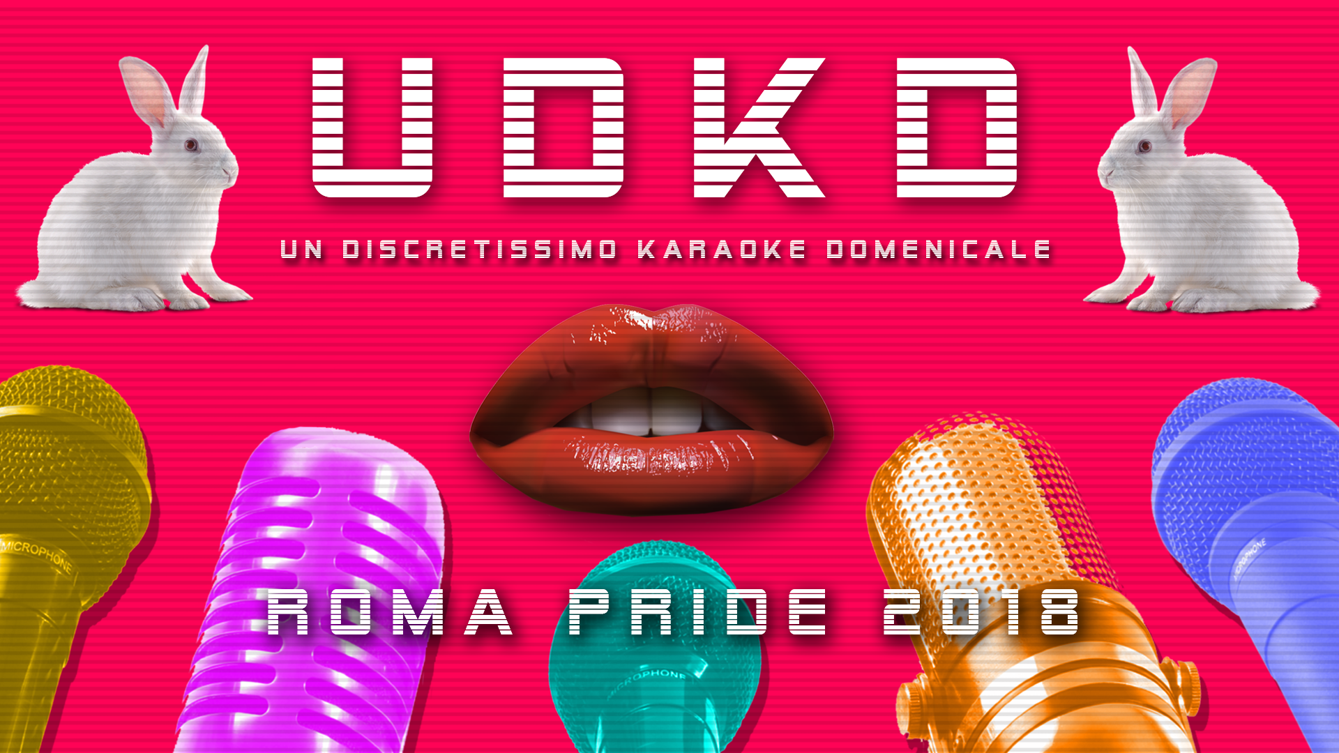 UDKD Un Discretissimo Karaoke Domenicale Roma Pride 2018