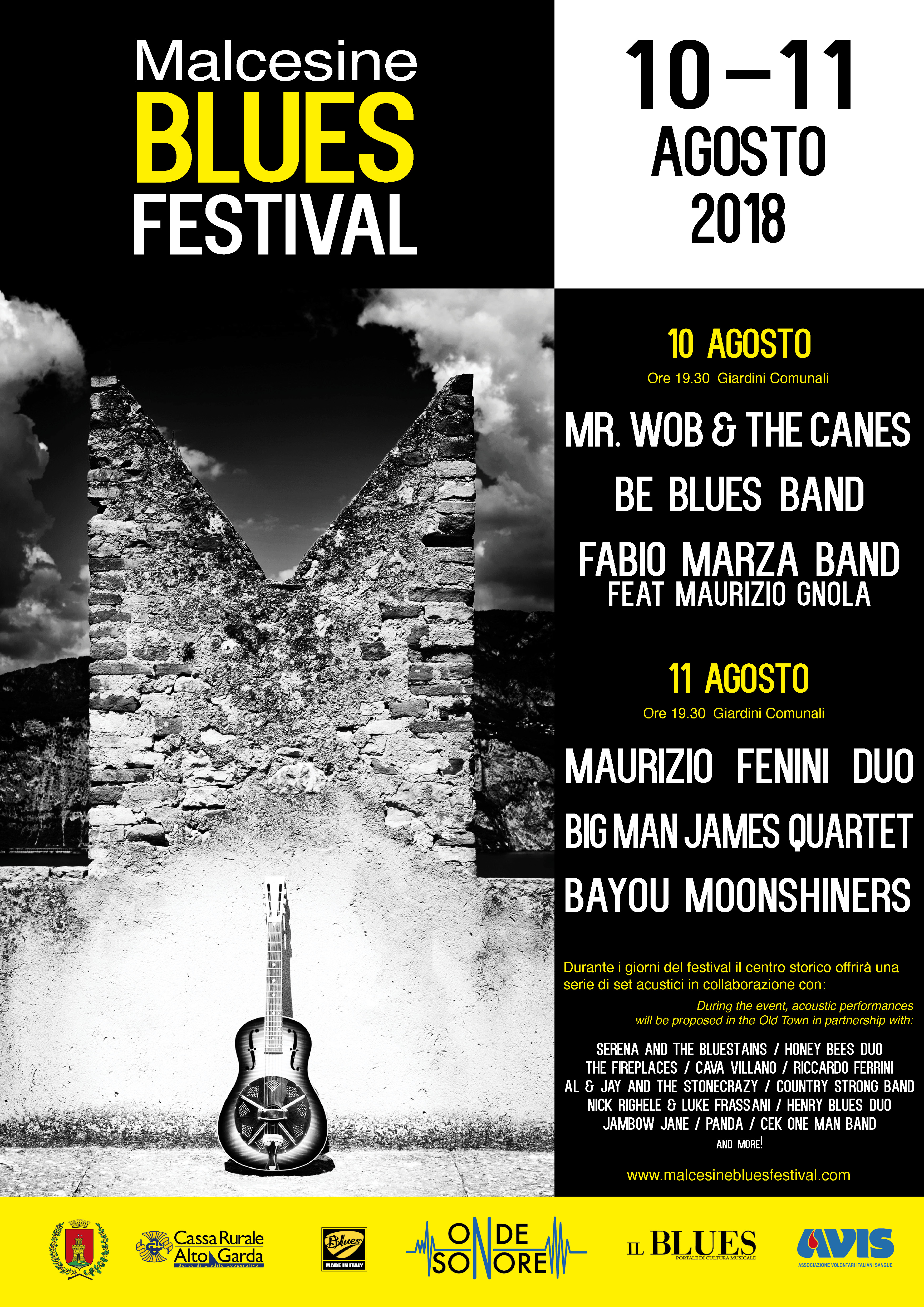 Sostieni il Malcesine Blues Festival 2018 