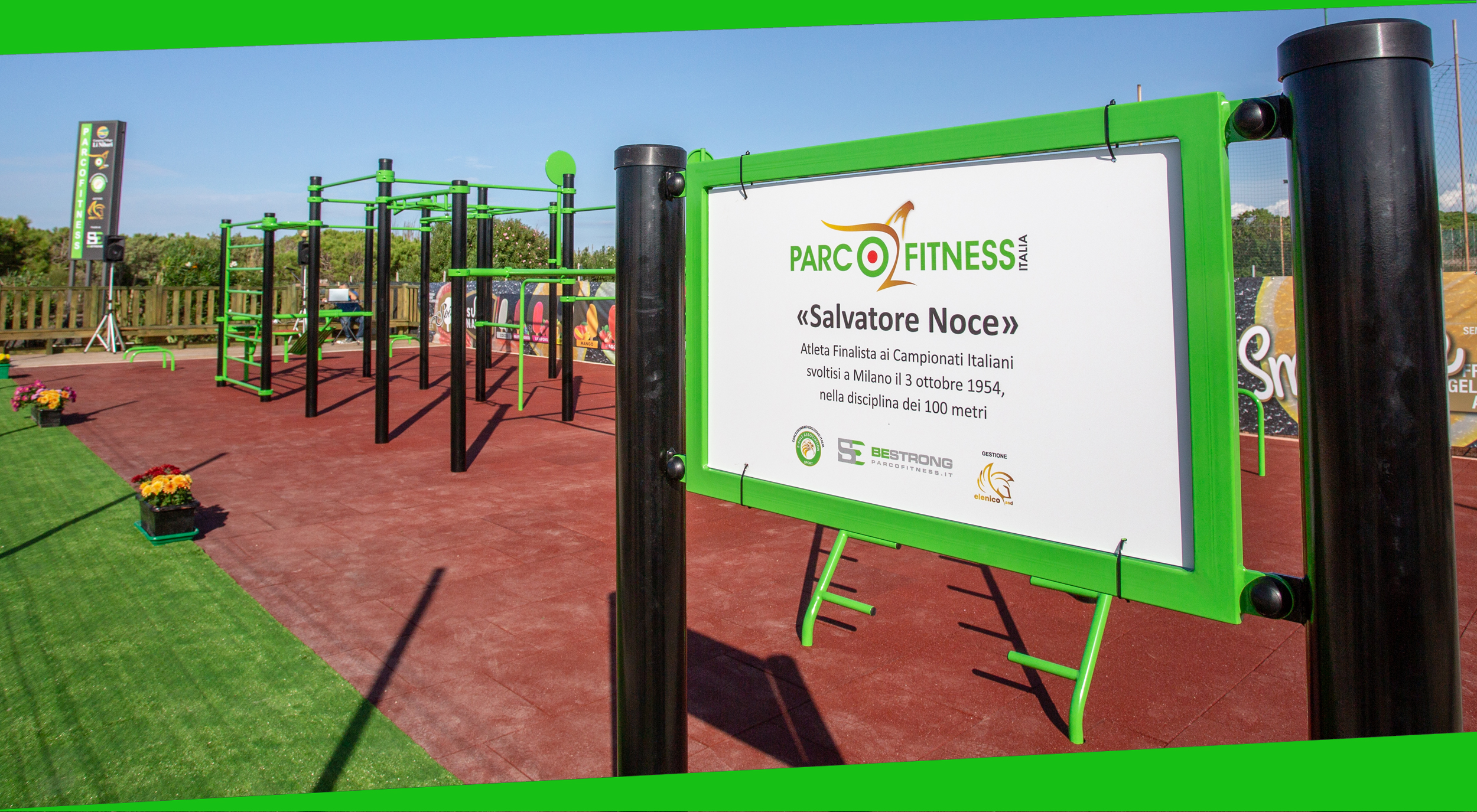PARCO FITNESS ITALIA "Salvatore Noce"Camping Li Nibari - Marina di SorsoSardegna