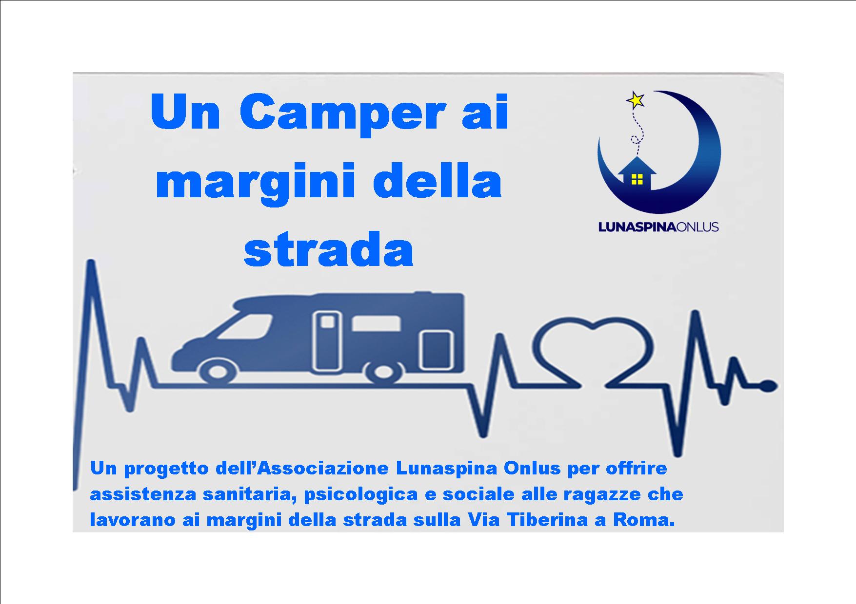 UN CAMPER AI MARGINI DELLA STRADA UN CAMPER AI MARGINI DELLA STRADA
