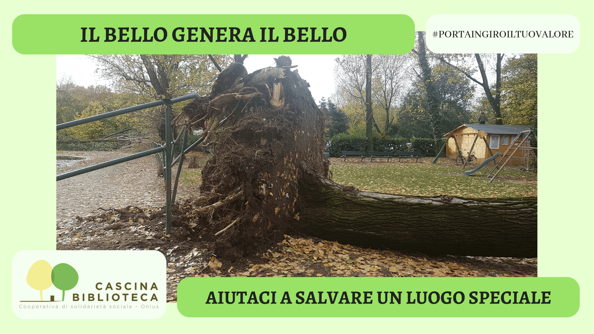 Il bello genera il bello - Aiutaci a salvare un luogo speciale