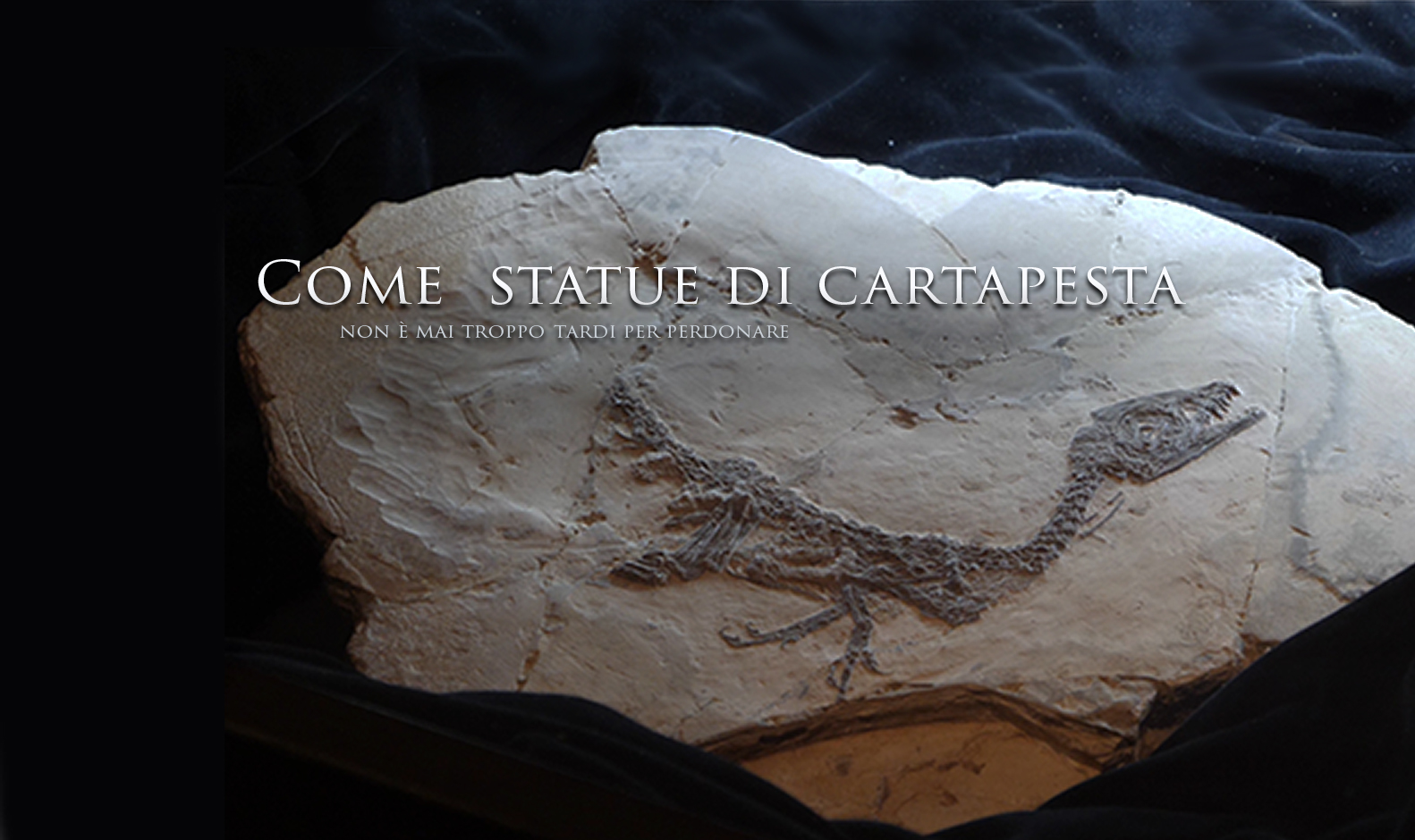 Come statue di cartapesta