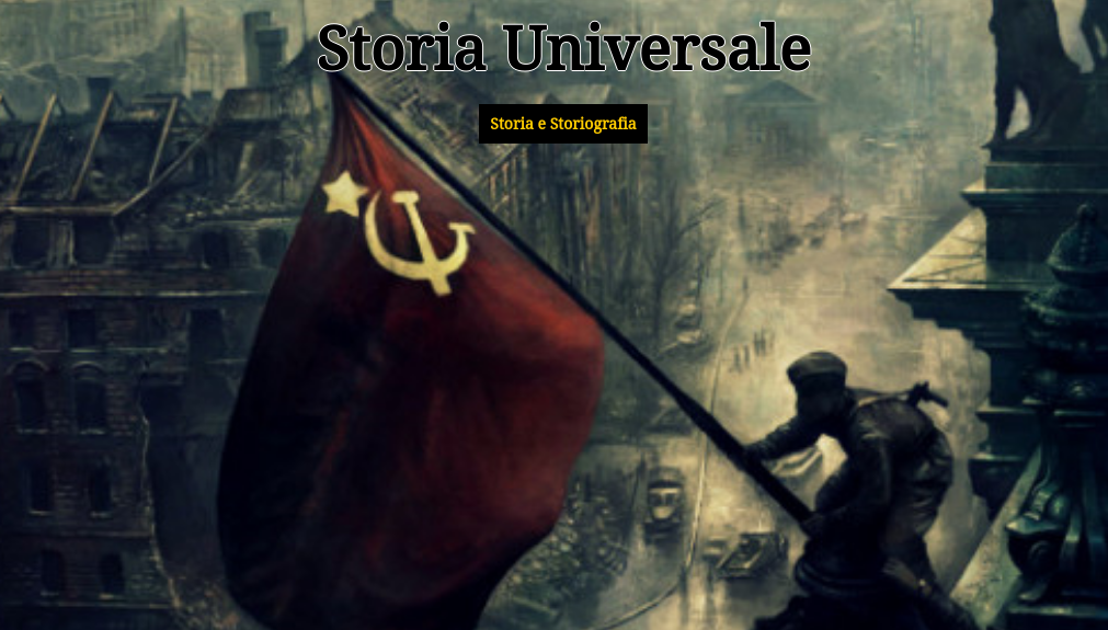 STORIA UNIVERSALE SUL WEB