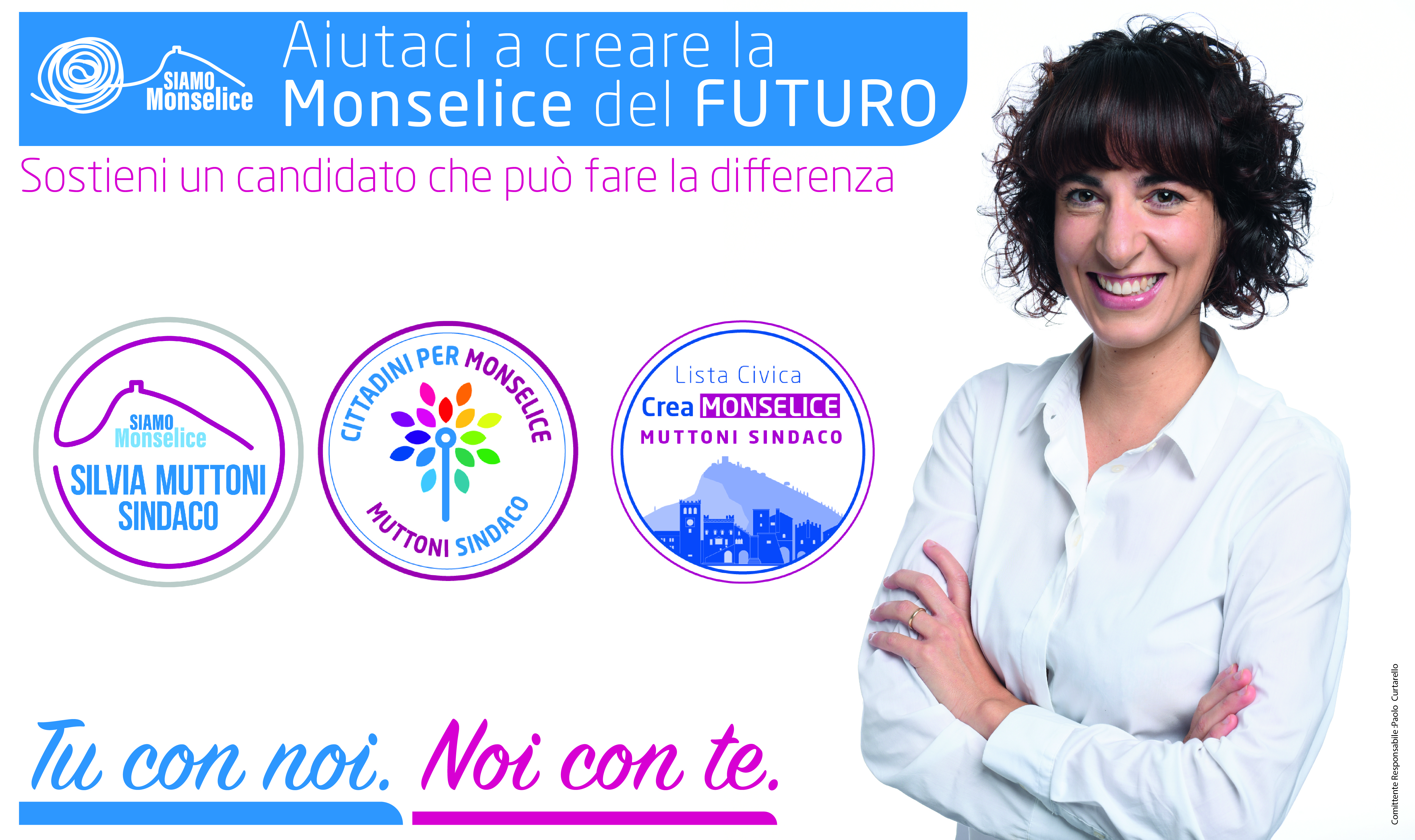 SiamoMonseliceCandidato Sindaco Silvia Muttoni