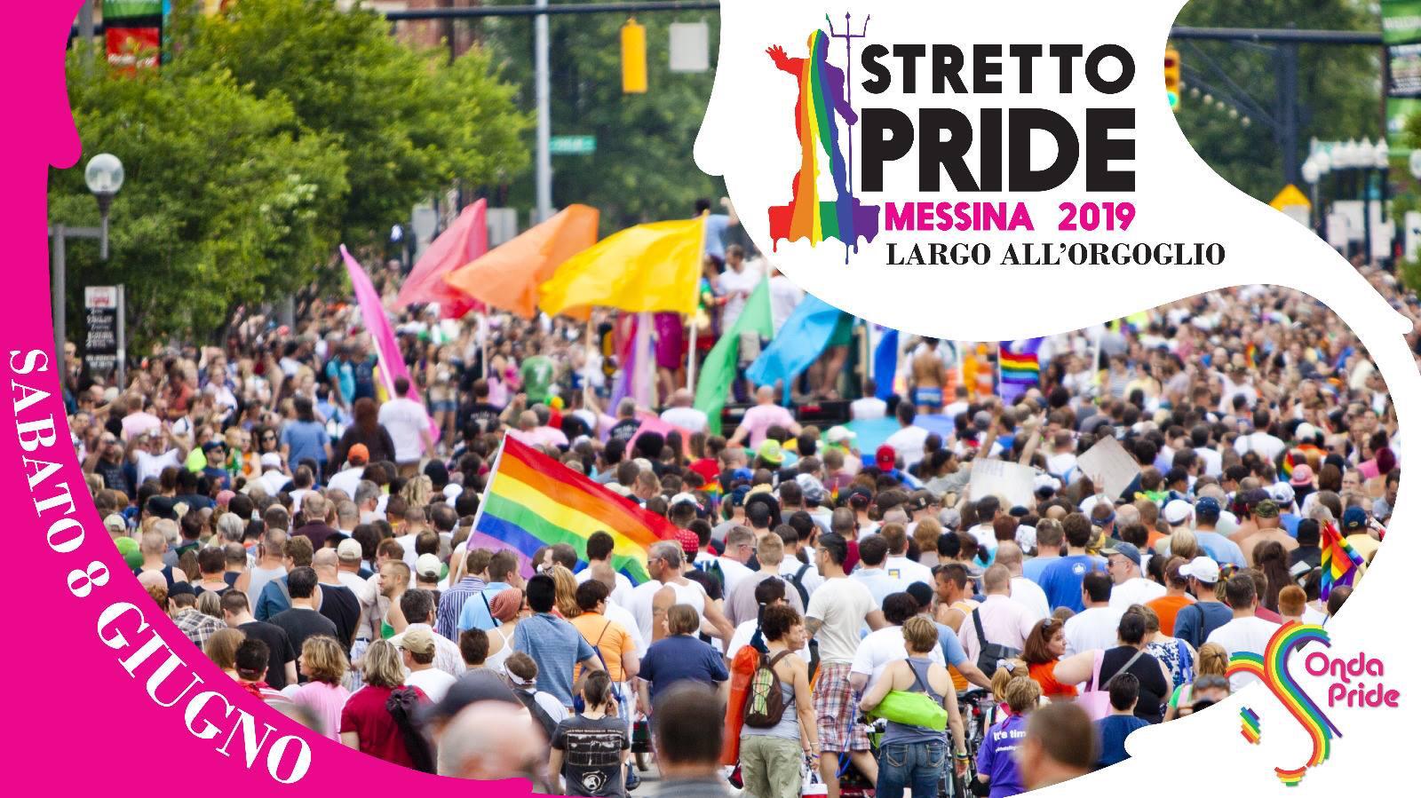 STRETTO PRIDE 2019 LARGO ALL'ORGOGLIO!