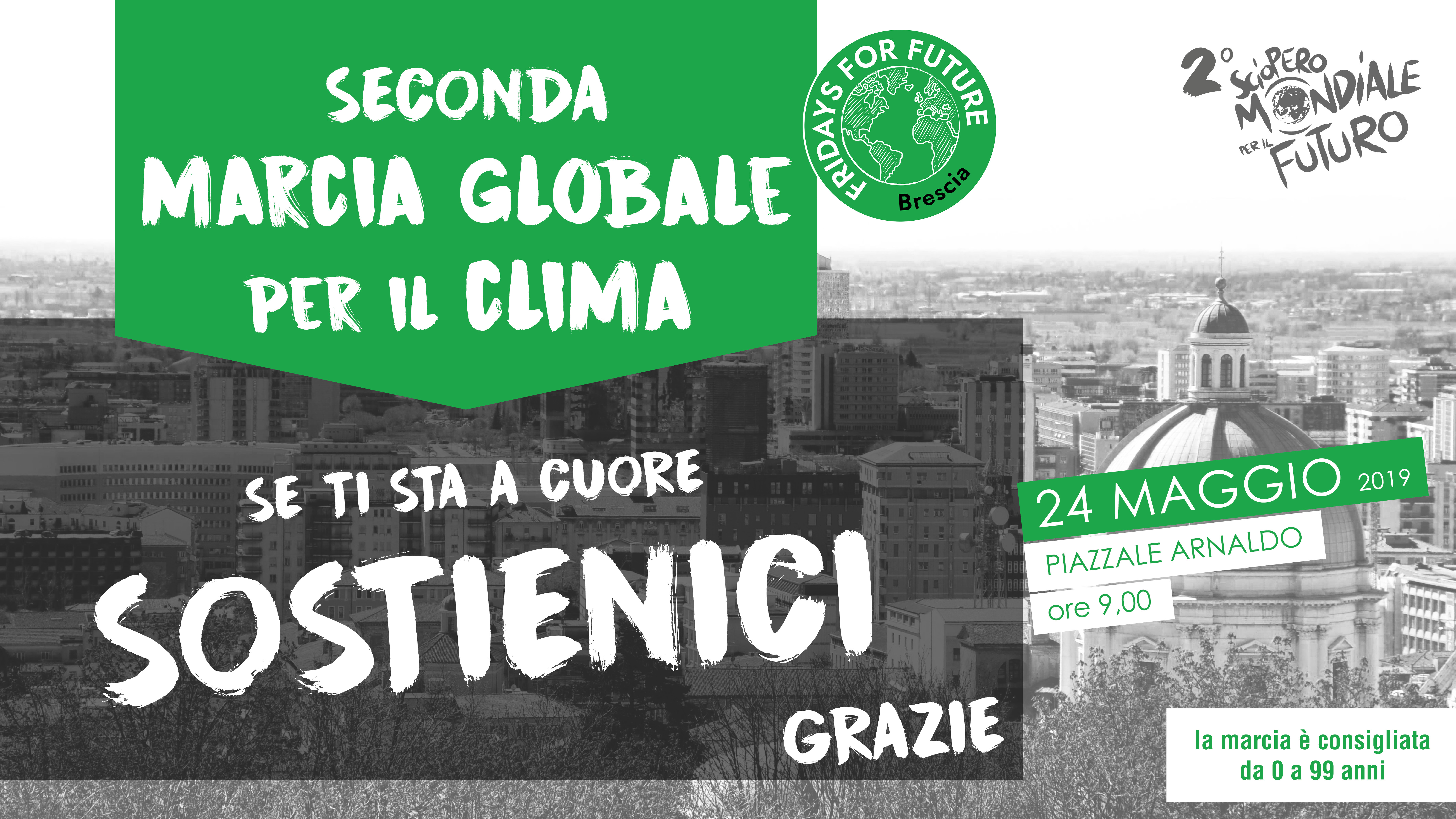 II Marcia Globale per il Clima, Brescia - 24 maggio