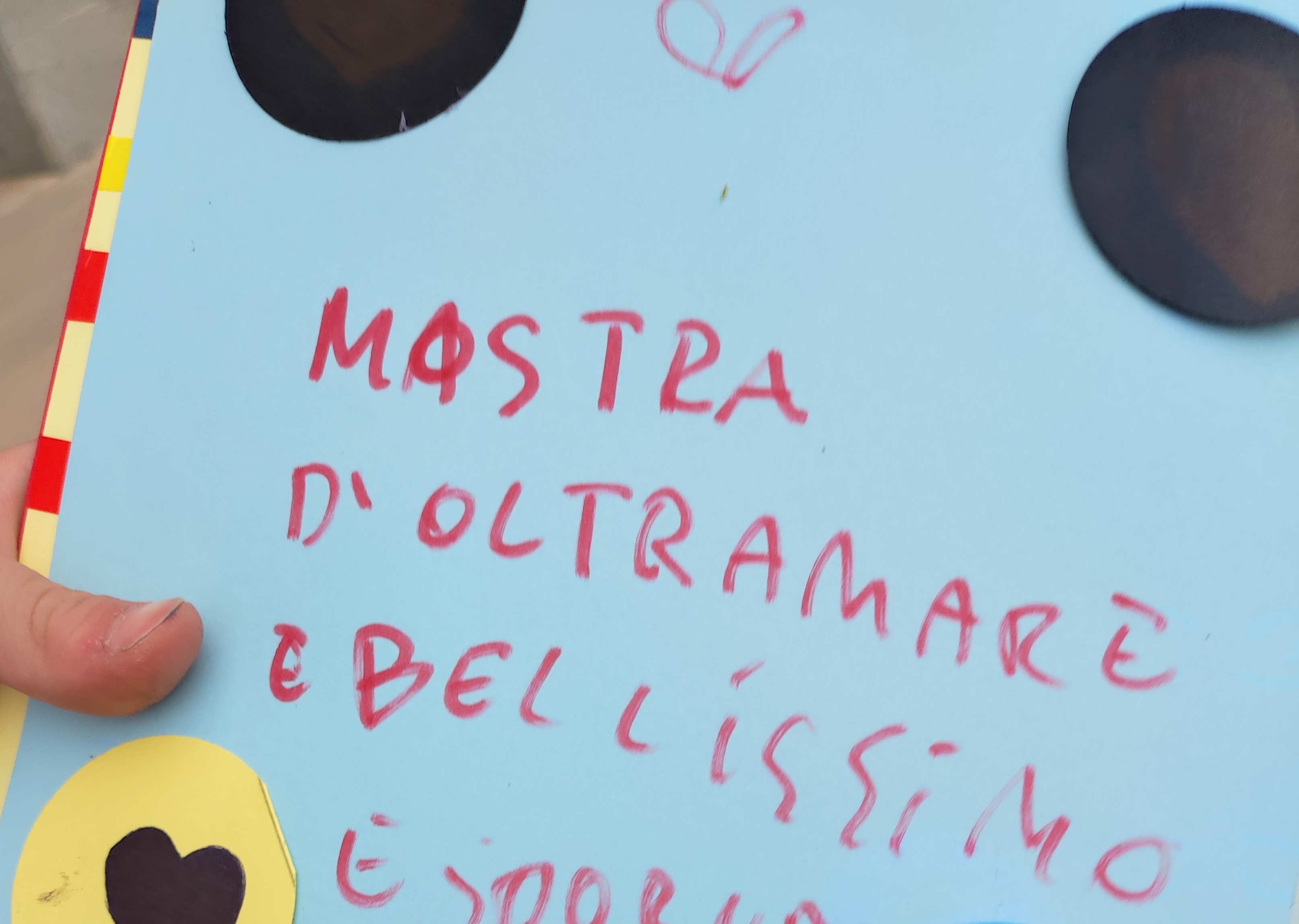 Archipicchia! Architettura per Bambini
La scuola d'Oltremare: Occhio alla mostra!