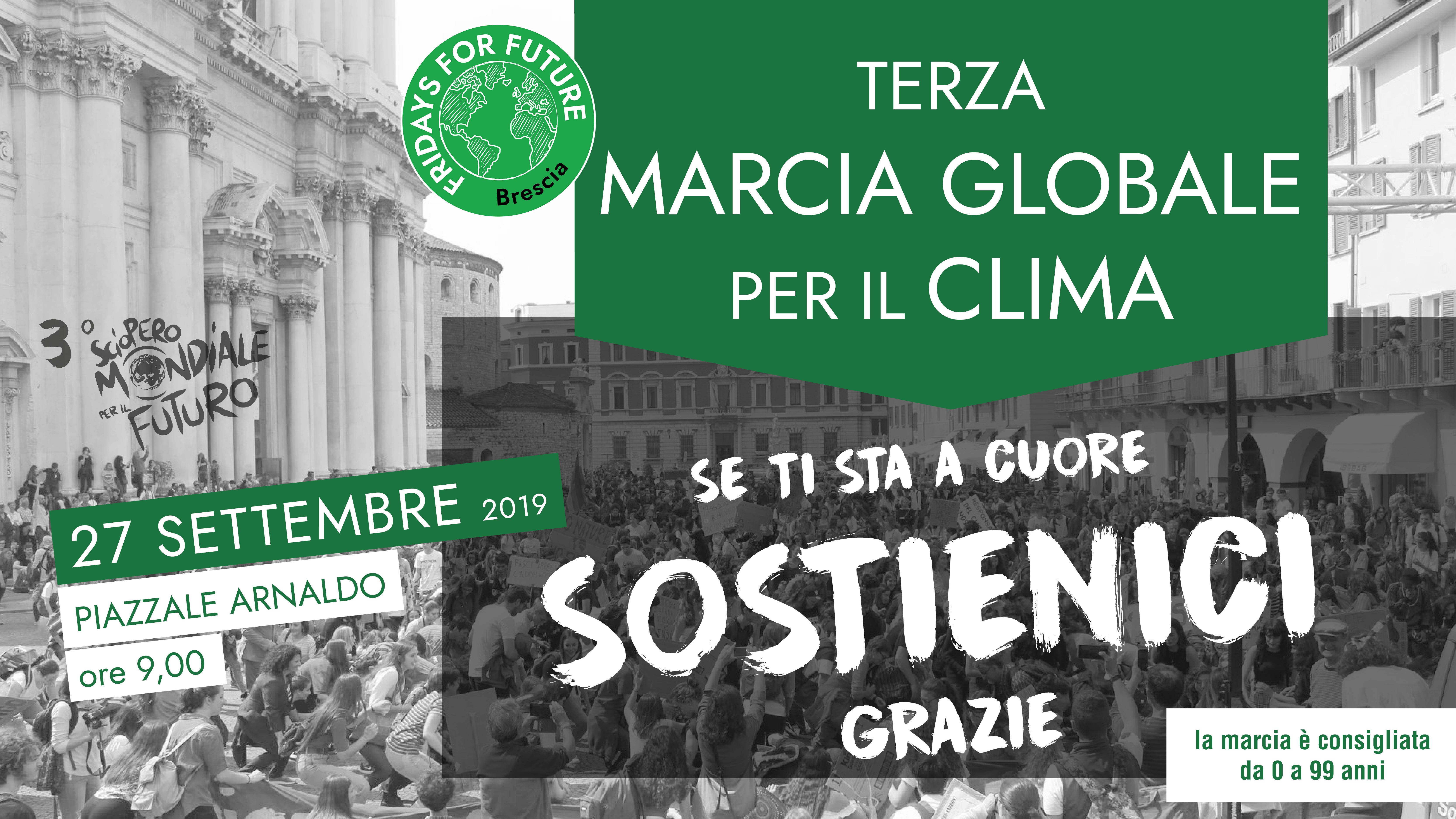 Sostieni FridaysForFuture Brescia e fai parte della Storia