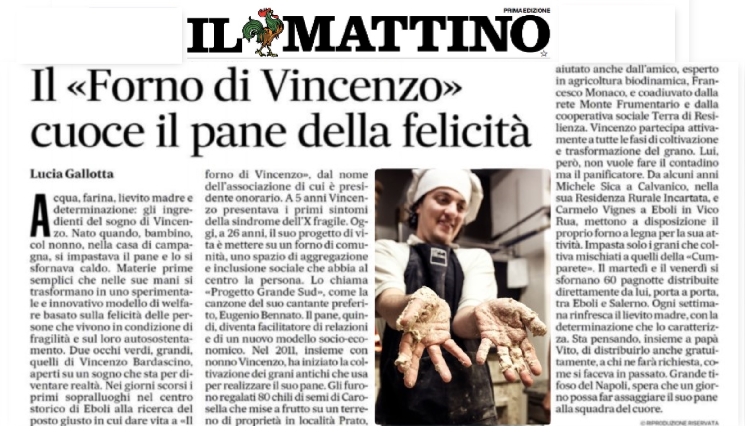 Il forno di Vincenzo - forno sociale di comunità