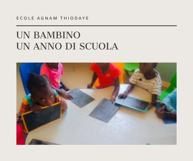 UN BAMBINO 
UN ANNO DI SCUOLA