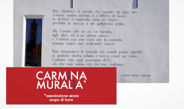 Carmina Muralia, i muri delle case diventano poesie
