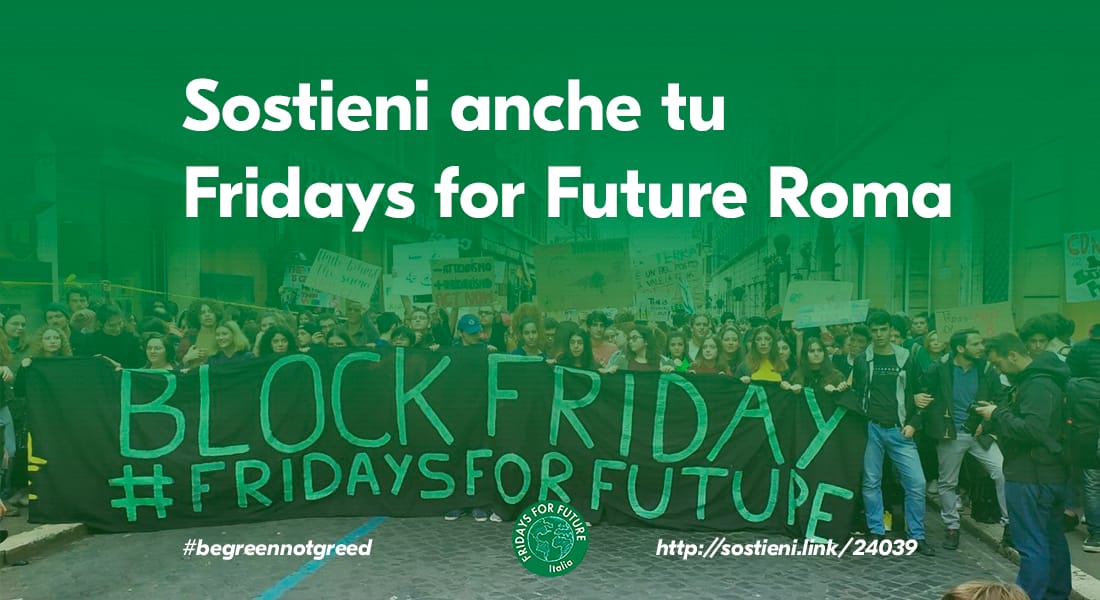 5° Global Strike Fridays for Future ROMA- Cambiamo il sistema, non il clima!