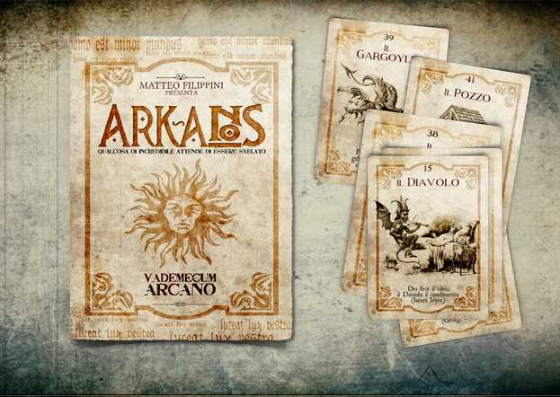 ARKANOS-set di carte per reading e storytelling