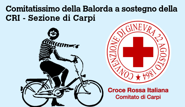 Comitatissimo della Balorda a sostegno della CRI - sezione di Carpi