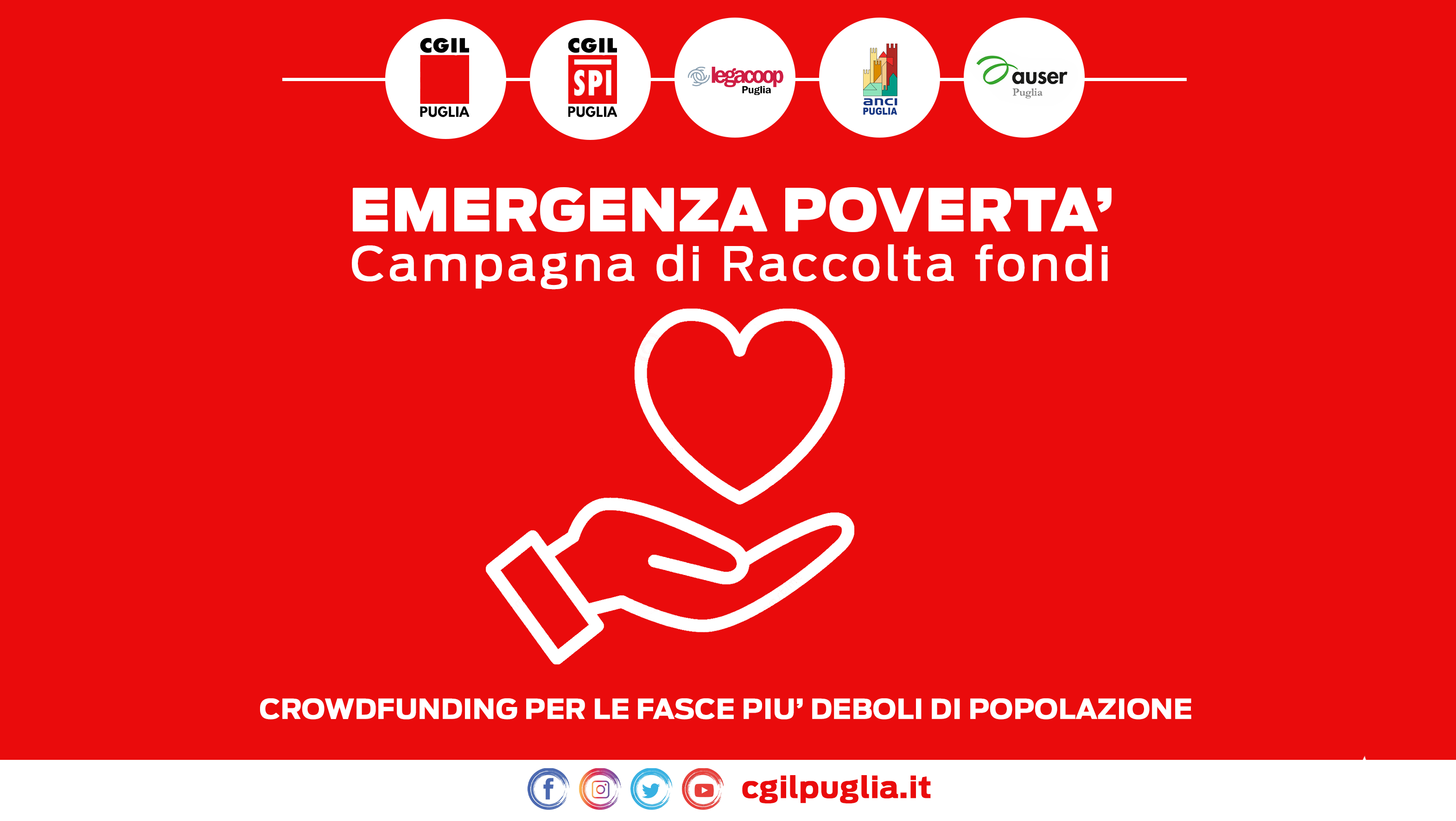 EMERGENZA POVERTA' - Sosteniamo le fasce più deboli della popolazione