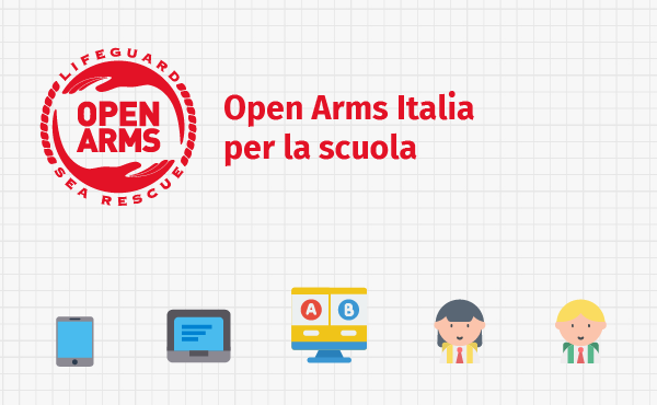 Open Arms Italia per la scuola
